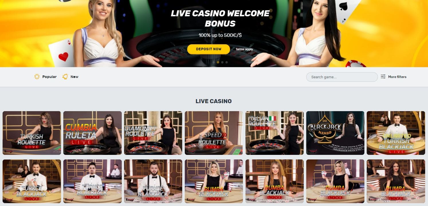 Campeonbet Casino Live Casino