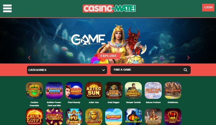 Casino Mate casino nz review