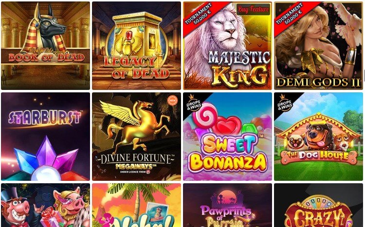 Slotty Vegas casino games