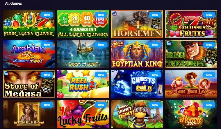 Wild Blaster casino online games