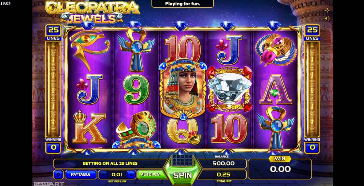 Cleopatra Online Slot Machine Review