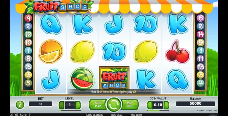 Fruit Shop Online Slot Review