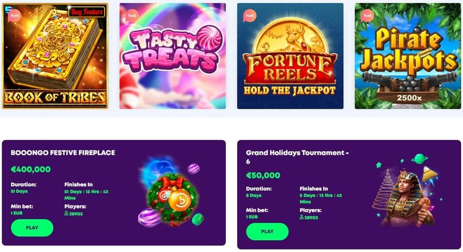 Rocket Casino Popular Games