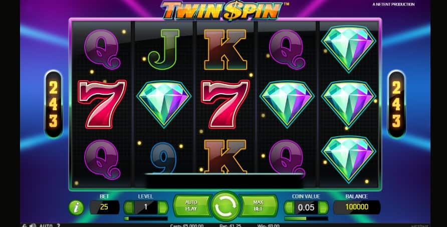 Twin Spin Online Pokie nz