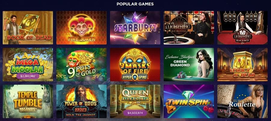 Genesis Casino Best Games