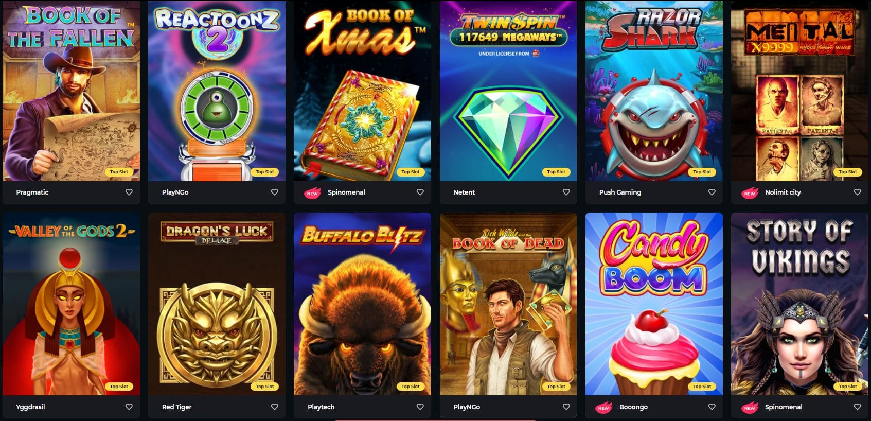 Boomerang Casino Slot Games