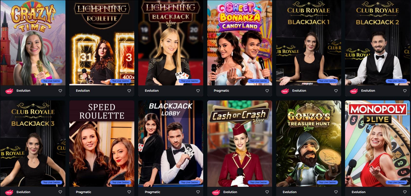Boomerang Casino Table Games