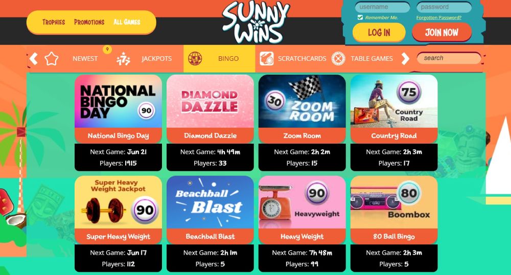 sunny-wins-casino-bingo